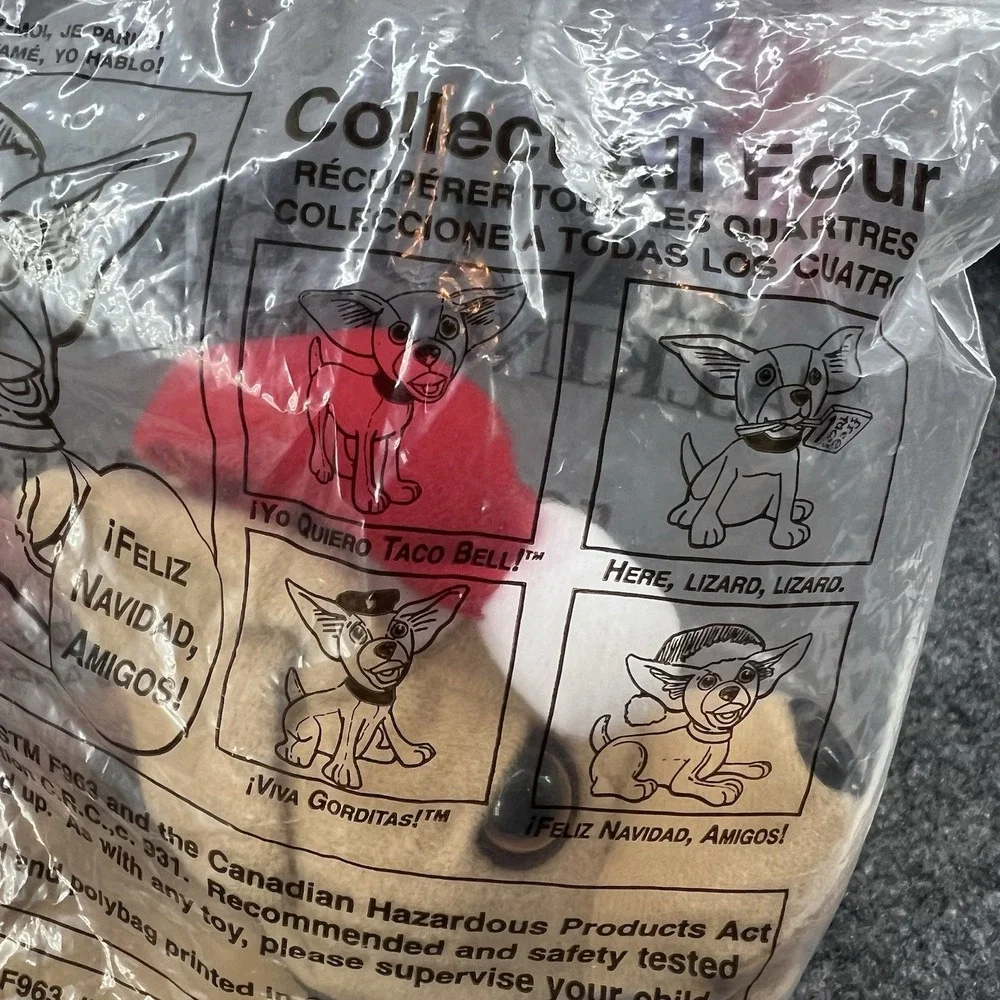 New Sealed Taco Bell Talking Chihuahua Dog 